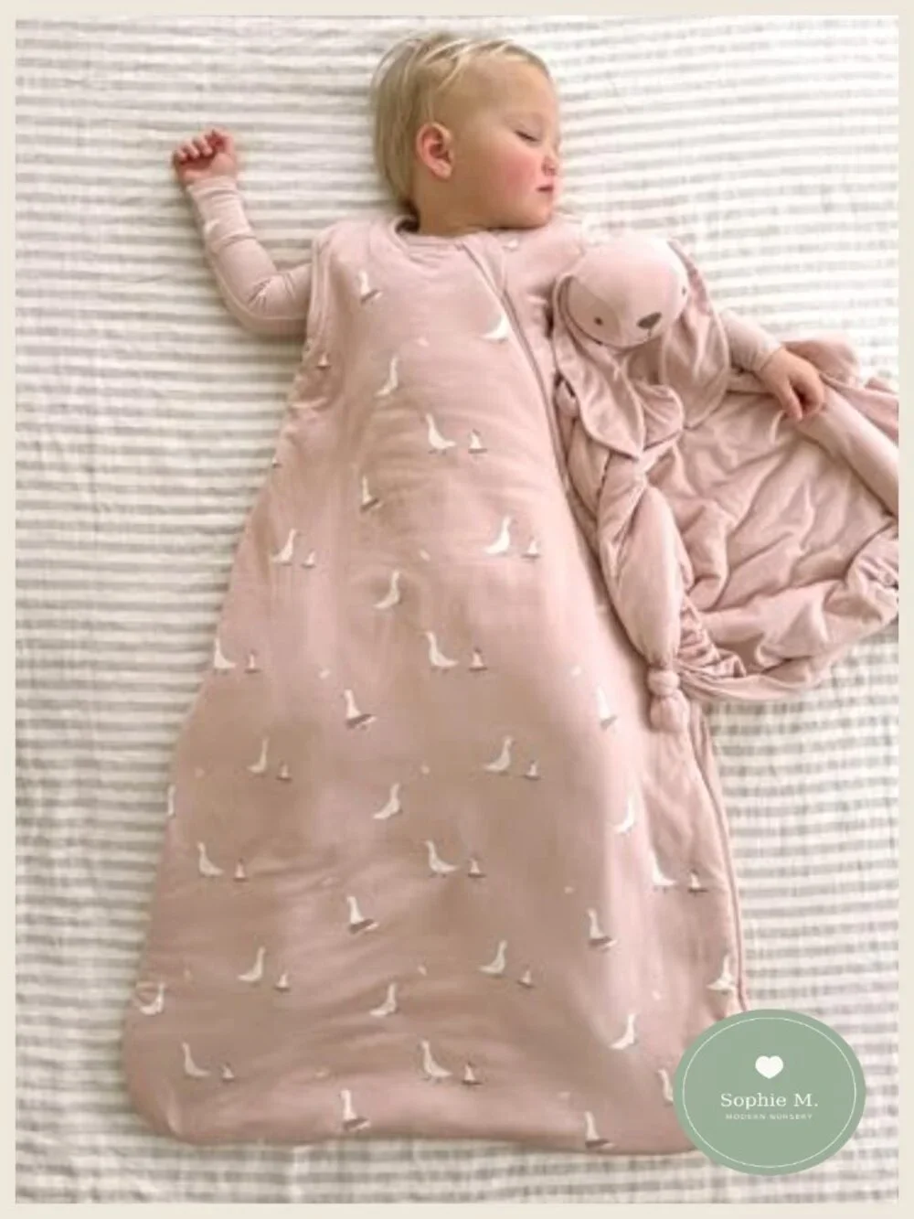 Baby Wearable Blanket Sleep Sack Bamboo Rayon Sleeveless 1.0 TOG